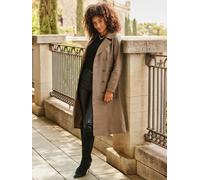 Sosandar Sosandar Natural Premium Leather Trench Coat