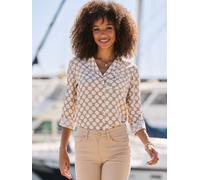 Sosandar Sosandar Polka Dot Print Utility Shirt Brun FR 44 (EU 42)