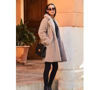sosandar Sosandar Teddybear Borg Hip Length Coat naturel FR 46 (EU 44)