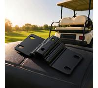 Sosation Support de montage arrière de siège compatible avec Club Car DS 1979-1999 - Support de rechange en métal robuste pour chariot de golf (noir, 1 pièce)