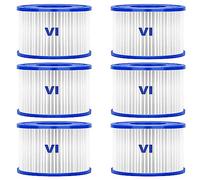 Sosayet Filtre Piscine pour Bestway 58323, 6 PCS Filtre Spa Type VI pour Lay-Z-Spa, Miami, Monaco, Vegas