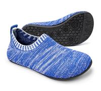 Sosenfer Chaussons Bébé Enfant Garçons Pantoufle Fille antidérapante Garcon Chaussettes Chaussures Mixte Enfant-BLAN-31XIN