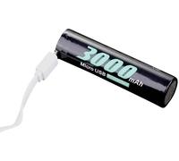 Soshine 18650USB-3.7-3000 Batterie USB-Micro-B 18650 Li-Ion 3.6 V 3000 mAh 1 pc(s)