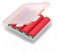 Soshine SBC-W2, IP66 Boîte de piles 4x 18650 (L x l x H) 87 x 84 x 24 mm