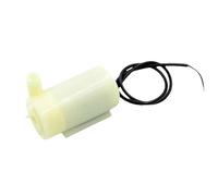 SOSODBBM Pompe à eau submersible portable silencieuse 3 V et 5 V CC avec port USB pour aquarium, fontaine, aquarium et jardin, 1 unité (blanc horizontal)