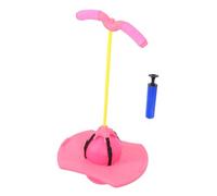 Sosoport 1 Ensemble Balle Sauteur avec Poignée et Corde Sportif pour Garçon Fille Accessoire Pratique pour Activités Plein Air Pompe et Couleurs Aléatoires Couleur