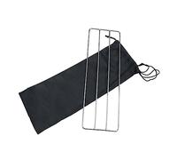 Sosoport 1 ensemble Barbecue Acier Inoxydable pour Camping et Pique avec Support de Cuisson et de Transport Accessoire Pratique pour Activités Extérieur