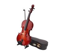 Sosoport 1 Ensemble De Mini Violon Décoration Musicale Rétro Instruments De Décoration De Bureau Modèle De Violon Accessoires De Photographie Mini Modèle D'Instrument De Musique