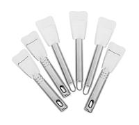 Sosoport 1 Jeu Pelle À Glace Dégivrage Neige Scrapper Galet De Glace Écarts Réfrigérateur Pelle À Congélateur Pelle D'élimination De La Glace Acier Inoxydable 6 Pièces