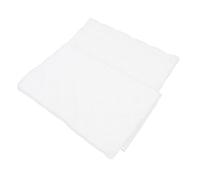 Sosoport 1 Pc Coton De Filtre De Réservoir De Poissons Chauffage Distributeur Double Tapis De Purification De l'eau Tapis Purificateur d'eau pour Le Bétail Matelas Fibre De Coton Blanche
