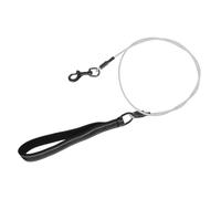 Sosoport 1 Pc La Laisse du Chien Casse-tête De Chien Teckel Attacher Le Câble Siège Auto Rehausseur pour Chien Collier pour Animaux De Compagnie Chien Cône Cordon De Chien Black Fil d'acier