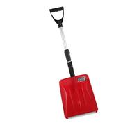 Sosoport 1 Pièce Pelle à Neige Nettoyage pour Glace Retirer Pliant Songe De Pelle Suppression Pelle De Neige Pliable Pelle Large Rétractable Multifonctionnel Extensible Rouge Plastique