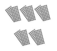 Sosoport 10 feuilles Lot Points de Marquage Réfléchissants pour Scanner Film Marqueurs par Intérieur Extérieur Points de Référence Précis pour Numérisation
