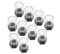 Sosoport 10 Pièces Accessoires de Gimmick Dice pour Magicien Dés Trompeurs Amusants pour Performances et Farces Outils de Spectacle Créatifs et Divertissants