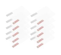 Sosoport 10 pièces Autocollants Statiques Résistants Haute Température pour Pare-Brise Voiture Film Transparent Épais et Lot pour Fixation Dashcam et Protection Électrostatique