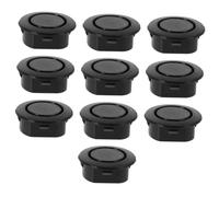 Sosoport 10 pièces Bouchons de Capteur de Radar de Recul Lot pour Protection de Arrière de Accessoires de Carrosserie Auto Installation Facile et Design Élégant