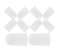 Sosoport 10 Pièces Capuchon Rond en Plastique pour Lampe à Alcool et Lampe à Kérosène, Résistance Haute Température, Joint Protecteur pour Appareils Expérimentaux et Éclairage
