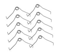 Sosoport 10 pièces Lot de Ressorts V pour Sécateurs de Jardinage Ressorts Métalliques de Remplacement pour Cisailles et Coupe-branches Amélioration Puissance de Coupe et Confort