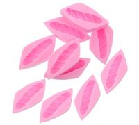 Sosoport 10 Pièces Moules Silicone Fondant Hamburger Mini Moules Gâteaux Cupcakes Chocolat Gummies Pâtisserie Flexibles pour Fête et Cuisine