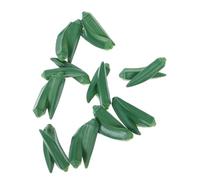 Sosoport 10 Pièces Ornements de Gombo Nourriture Miniature Faux Fruit Cuisine de Maison de poupée Miniature Choses Miniatures Accessoires pour Mini Maison de poupée Mini-Aliments résine