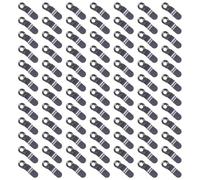 Sosoport 100 Clips de Fixation pour Cadres Photo Noirs Vis Accessoires de Fixation pour Tableau Noir 100 Pièces pour Accrocher Photos Affiches et Créations Murales Polyvalentes