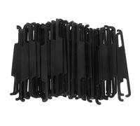 Sosoport 100 Pièces Crochets de Fixation pour Coussins de Siège Auto Attaches Résistantes Antidérapantes pour Accessoires de Voiture Clips de Maintien pour Tapis et Coussins de Siège