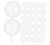 Sosoport 100pièces Ballons Bobo Transparents Tpu Ballons Clairs Pour Fêtes Et Mariages Décorations Réutilisables Et