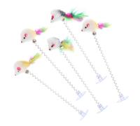 Sosoport 10pièces à Teaser pour avec Cloche Jouets Amusants pour Exercices Et Divertissement Félins