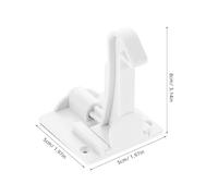 Sosoport 12 pièces Loquets de Sécurité Invisibles pour Garçon Fille Sans Perçage Adhésifs pour Tiroirs et Placards Protection Accidents Facile à Utiliser pour Bébés et Tout Petits