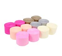 Sosoport 12 Rouleaux Crépon Décoratif pour Fête Décoration Papier Crépon pour Mariage et Événements Spéciaux Rose