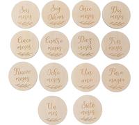 Sosoport 14pièces Cartes Anniversaire Né De Naissance Accessoires De Photographie Pour Garçon Fille Étapes Importantes