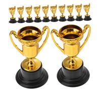 Sosoport 15 Pièces Trophées pour Récompenses de Compétition pour Prix Trophées Décoratifs pour Activités Scolaires et Fêtes