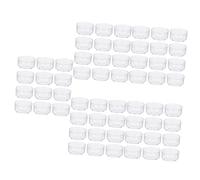 Sosoport 150 Pièces Bain d'oiseaux pour Animaux De Compagnie Mini Mangeoire pour Reptiles Plat d'alimentation pour Tortue Bol d'eau Bol D'Aliments Gecko Bol De Nourriture pour Gecko À