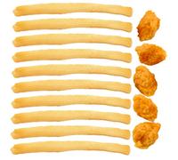 Sosoport 15Pièces Faux Aliments Fast Food Modèles Réalistes de Frites pour Jouer à Cuisine pour Tout Petits et Décorations de Fête