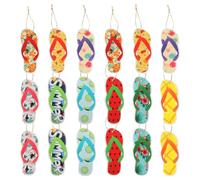 Sosoport 18 Pcs Bannière de Fête Hawaïenne Réutilisable en Papier Design Unique et Motifs Mignons pour Décorations D'anniversaire D'été et Fêtes D'garçon et Filles