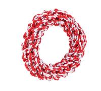 Sosoport 1pièce Jouet à Mâcher pour Chiens Anneau De Nettoyage Dents Corde pour Chiots Jouet Morsure pour Jouer Et Éduquer à Extérieur