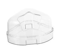 Sosoport 1pièce Transparente pour Hamsters Et Petits Animaux Accessoire De Bain Pratique Et Compact pour Environnement Joyeux Et