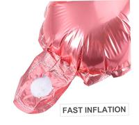 Sosoport 2 Ensembles Ballons Aluminium Happy Anniversary Décorations Faciles à Gonfler pour Fête Anniversaire de Mariage pour Mise Romantique