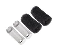 Sosoport 2 Ensembles Filtrer Les Manches en Coton Filtre Aquarium Filtre Durable Filtre éponge pour Aquarium réservoir Couvercle de crépine d'admission d'aquarium Panier en Maille filtrante
