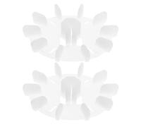 Sosoport 2 Pales de Ventilateur Réglables pour Moteur Électrique Yt71 Pales en Plastique Robustes Haute Température Accessoire de Remplacement pour Refroidisseur Moteur Domestique et