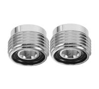 Sosoport 2 Pièces Adaptateur Valve Plongée Din vers Yoke Robuste et Compact Convertisseur Haute Précision pour Bouteille de Plongée Supporte Pression Élevée pour Utilisation Professionnelle