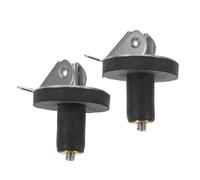 Sosoport 2 Pièces Bouchons de Drainage Étanches Pouce Bouchons Caoutchouc Push-in pour Kayak Bateaux et Canoës Protection Anti-Fuite et Évacuation Rapide des Eaux