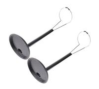 Sosoport 2 Pièces Cadre De Support De Poupée Supports De Poupée Kaiser Les Soutiens Jouets pour Filles Poupée Debout Base De Support De Poupée Modèle Présentoir De Figurines Ajustable Black