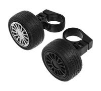 Sosoport 2 Pièces Cartoon Bike Bell with Loud Sound Handlebar Ring for Children S Scooters Tricycles Mountain and Balance Bikes Easy Installation