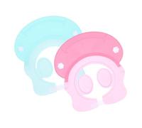 Sosoport 2 Pièces Chapeaux de Bain Ajustables pour Garçon Fille Visor pour Garçon Fille Protection Yeux Oreilles Accessoire pour Bain