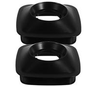 Sosoport 2 Pièces Couvercle de Blender Carré de Accessoire Étanche Remplacement de Capuchon de Jarre Compatible avec Divers Modèles Appareils Aux Températures Facile à Nettoyer