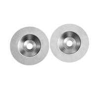 Sosoport 2 pièces Disques Aiguisage Diamant pour Couteaux Roues de Meulage Grit Grit Aiguisage Facile et Polyvalent pour Outils de Cuisine Jardin