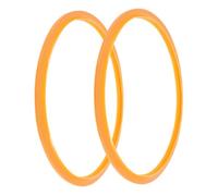 Sosoport 2 pièces Joint de Cocotte Silicone Lot de Rondelles Détanchéité Flexibles pour Autocuiseur Accessoires de Cuisinière Faciles à Installer et Nettoyer Compatible Haute Pression