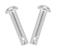 Sosoport 2 pièces Kit de Fixations Robustes pour Chaise Suspendue Broche Métallique Réutilisable pour Fauteuils Extérieurs Crochet de Fixation Durable et Sécurisé pour Hamac et Balançoire