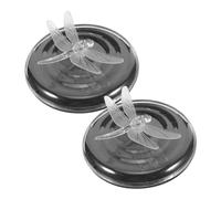 Sosoport 2 Pièces Libellule avec Une Lumière à d'eau Lumières Piscine Imperméables Lumière De Piscine Flottante Solaire Lampes De Jardin à Solaire Étanches